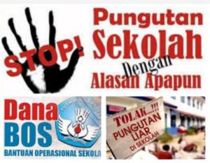 ADA PUNGLI DI SEKOLAH? Stop pungutan di sekolah dengan alasan apapun