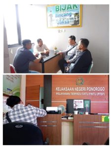 Sinergitas Kejari Ponorogo Dengan Awak Media Akan Keterbukaan informasi Publik